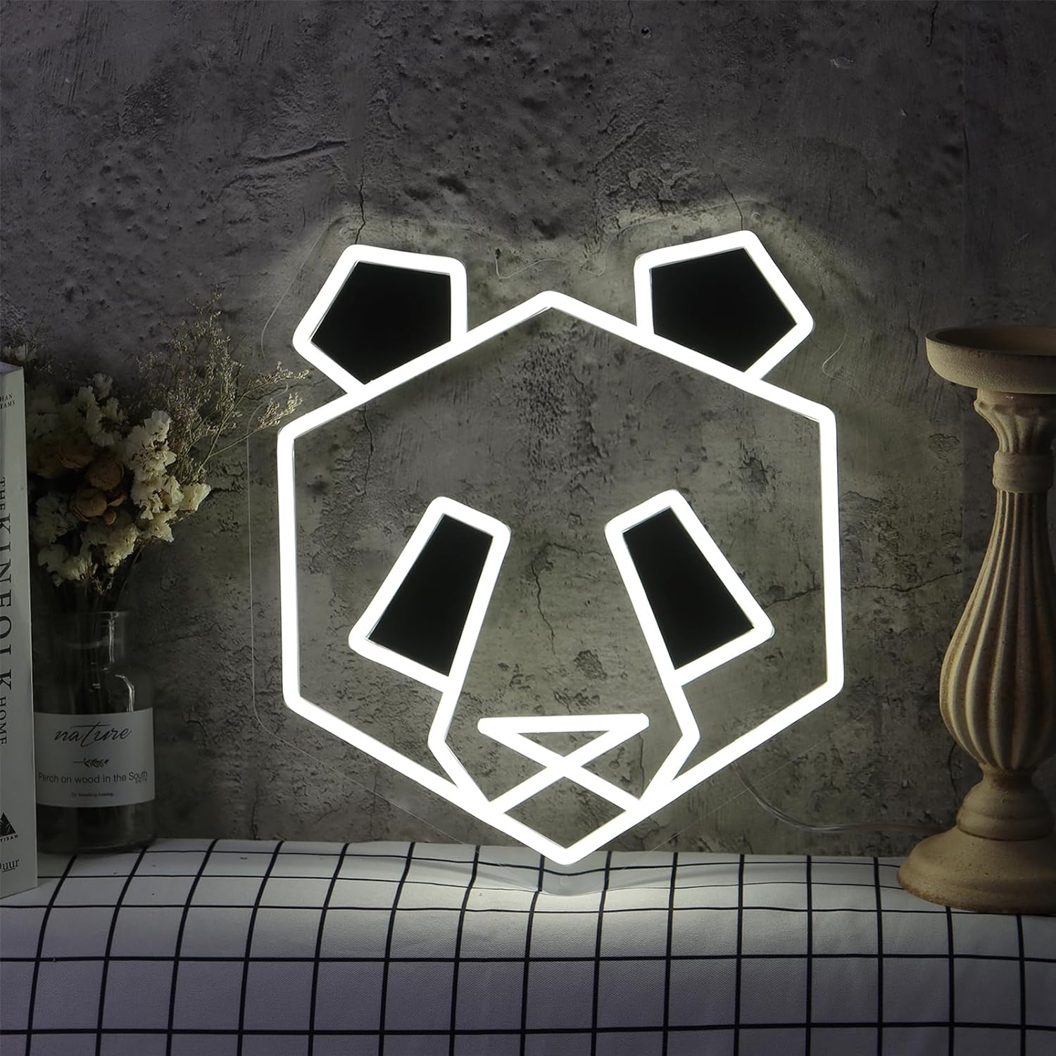 Neonowy znak Panda, podświetla – Zoo Party Games recenzja i cena