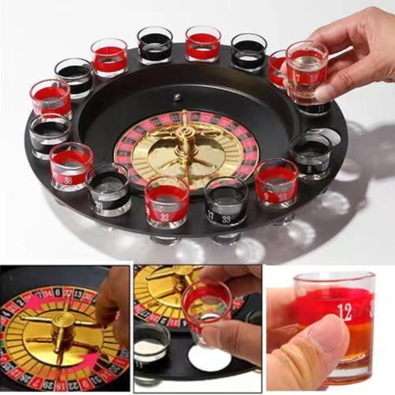 Rosyjska gra z okręgiem losowa – Party Games Adults Drinking recenzja i cena