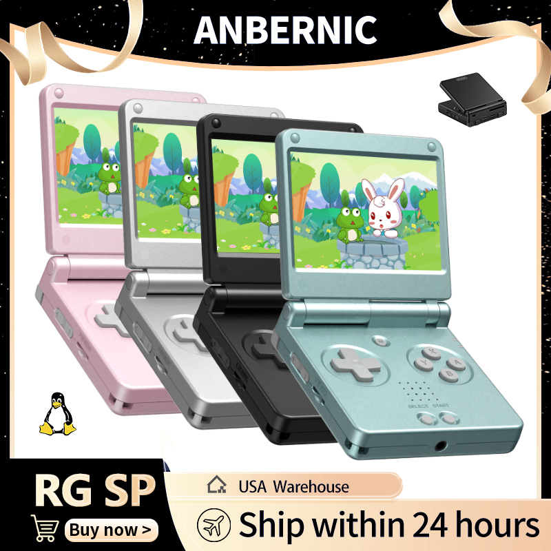 Anbernic RGSP Retro Flip Przen – Party Games Stream recenzja i cena