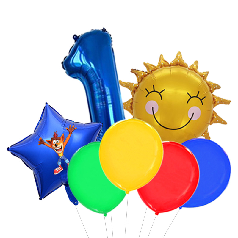 Balony foliowe Crash Bandicoot – Party Games Popular recenzja i cena