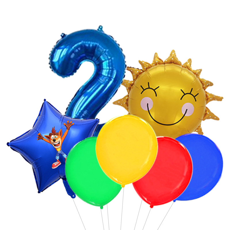Balony foliowe Crash Bandicoot – Party Games Popular recenzja i cena