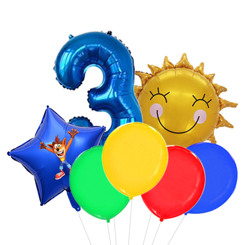 Balony foliowe Crash Bandicoot – Party Games Popular recenzja i cena