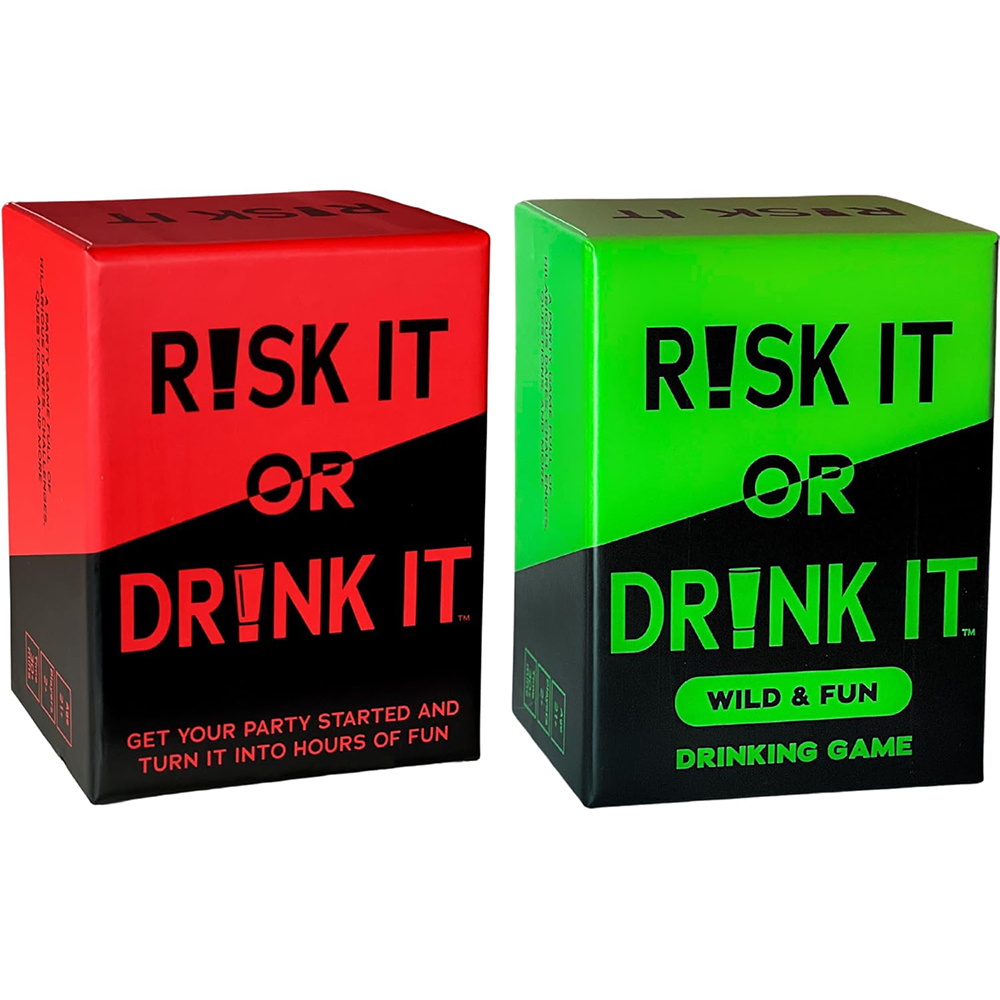 Risk It Or Drink It Fun Party  – Party Games Questions For Adults recenzja i cena
