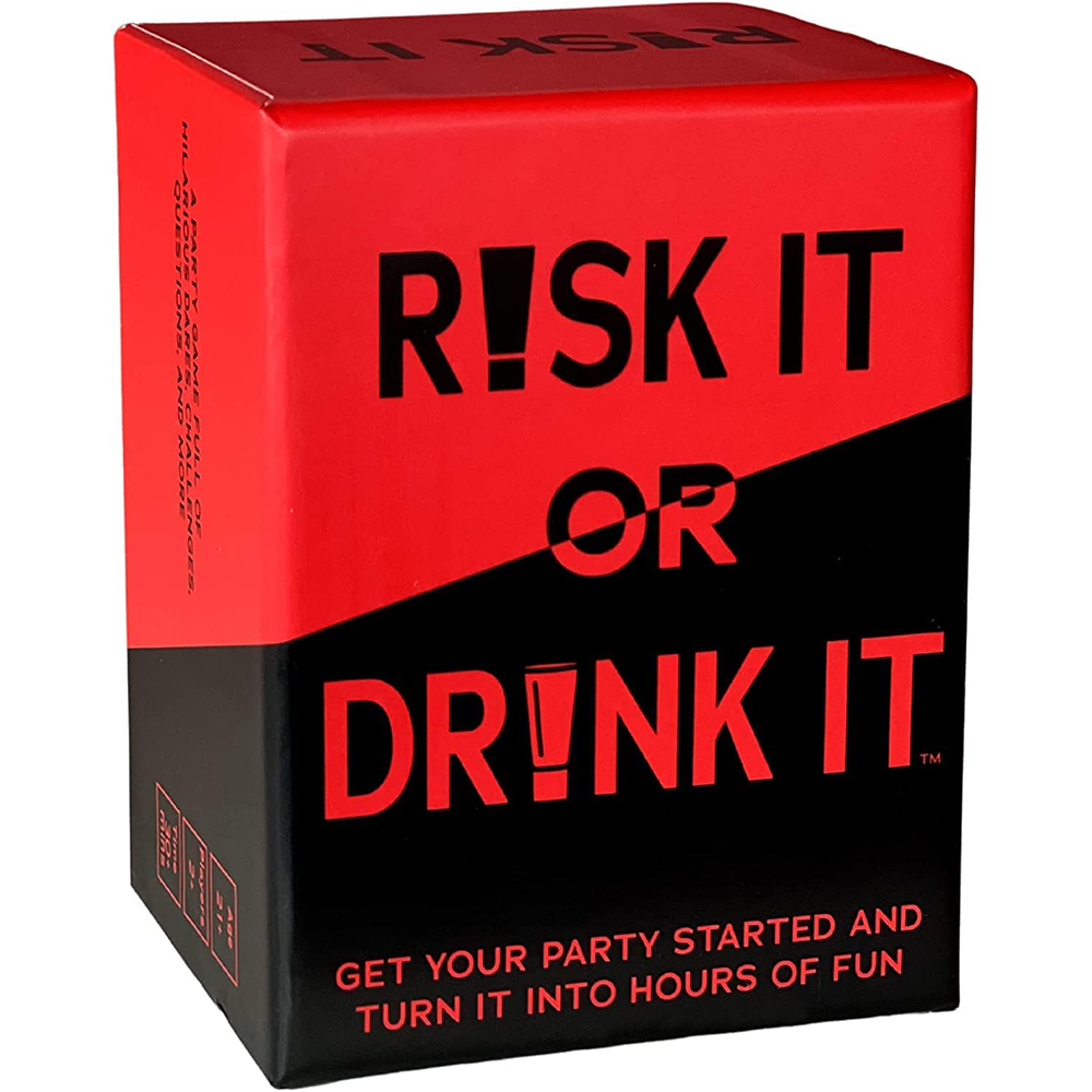Risk It Or Drink It Fun Party  – Party Games Questions For Adults recenzja i cena