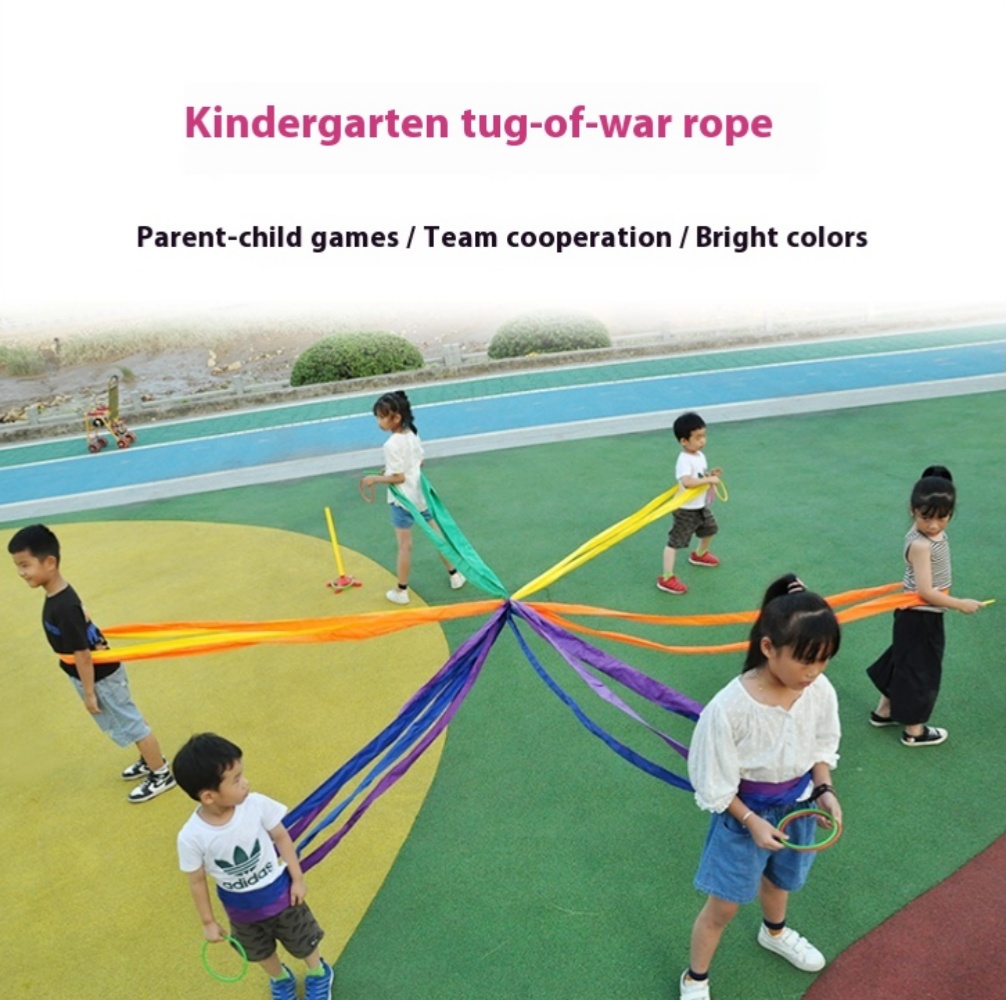 Kolorowa linka do tug of war,  – Limbo Game Set recenzja i cena