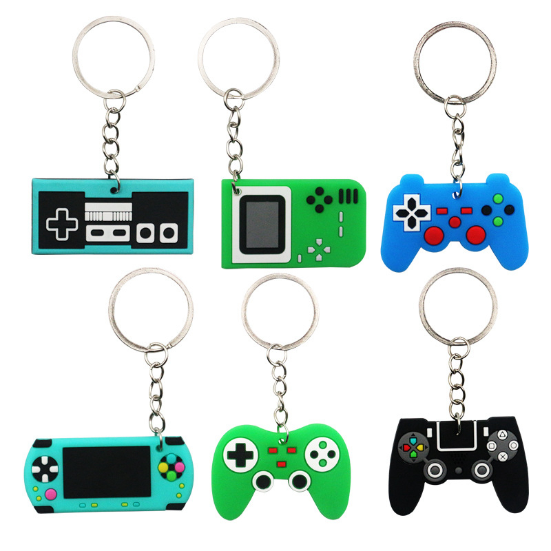 6/12PCS Brelok do kluczy z PVC – Party Games Console recenzja i cena