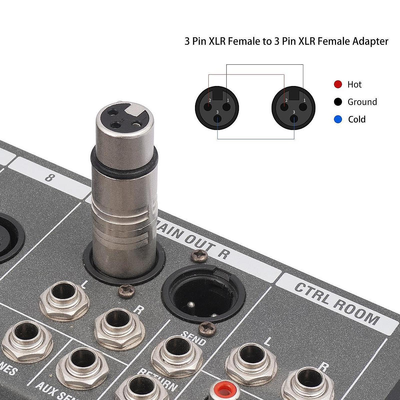 XLR Adapter Extension Coupler  – Party Games Stream recenzja i cena