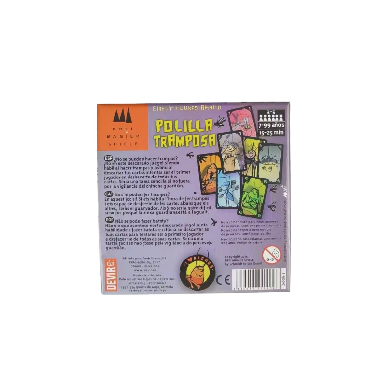 Hiszpańska gra karciana Mogel  – Party Games In Spanish recenzja i cena