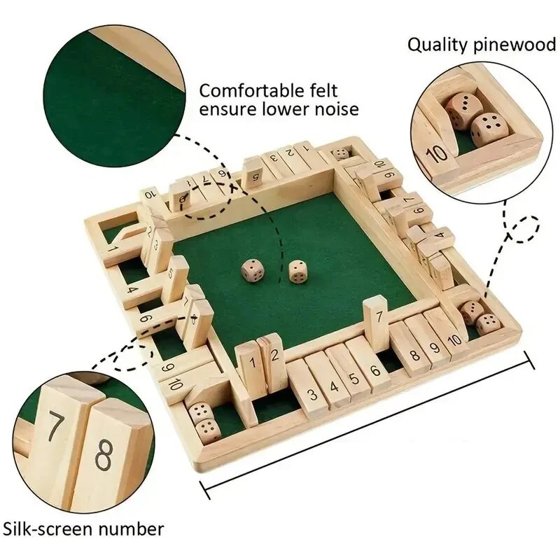 Deluxe czterostronne 10 numeró – Party Games Adults Drinking recenzja i cena